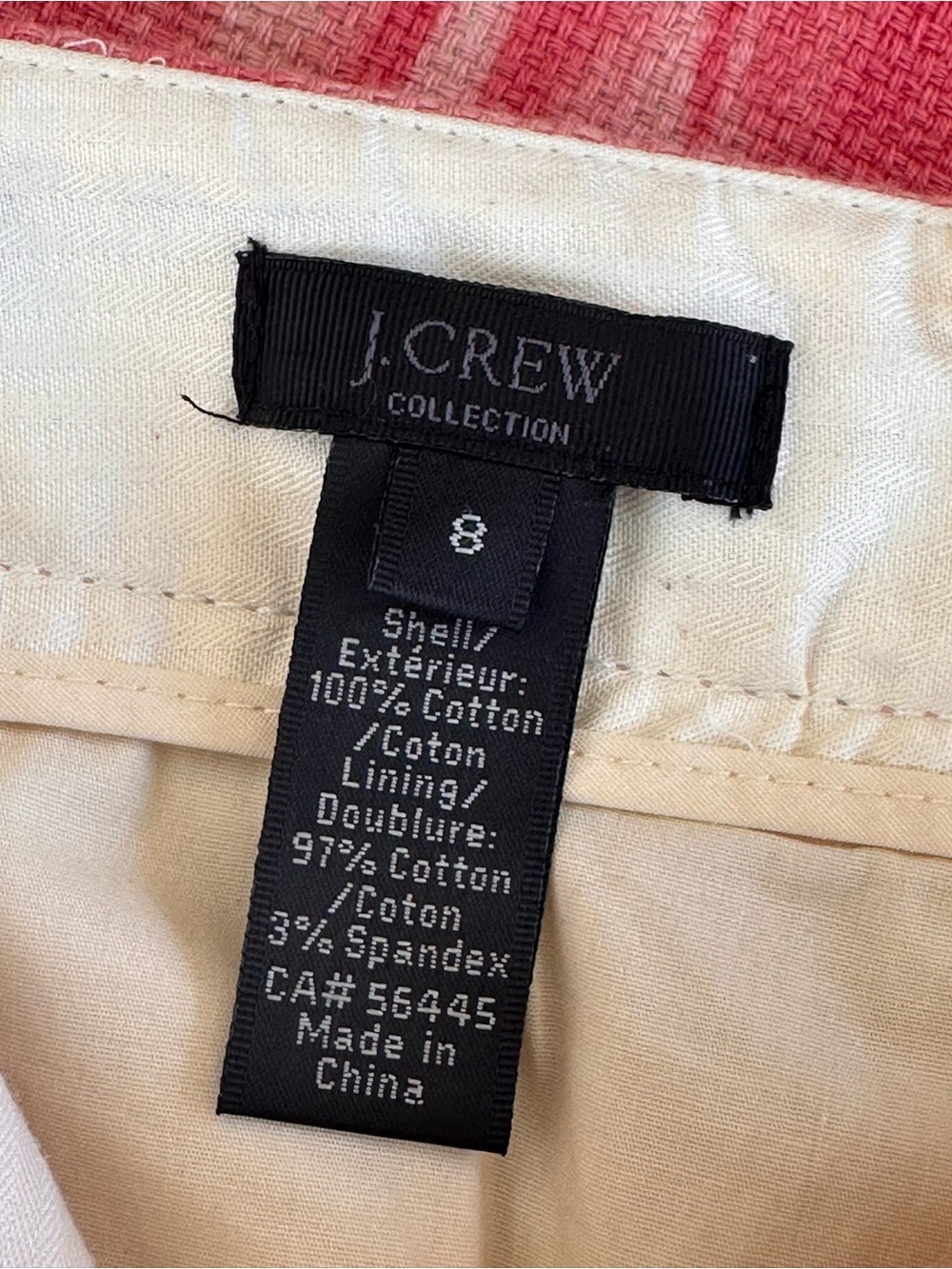 J. CREW No. 2 Pencil Skirt In Summer Tweed Coral Pink Floral Size 8 - Picture 4 of 12